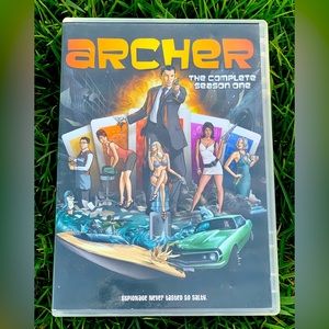 Complete Season One 2 Disc ARCHER DVD Set